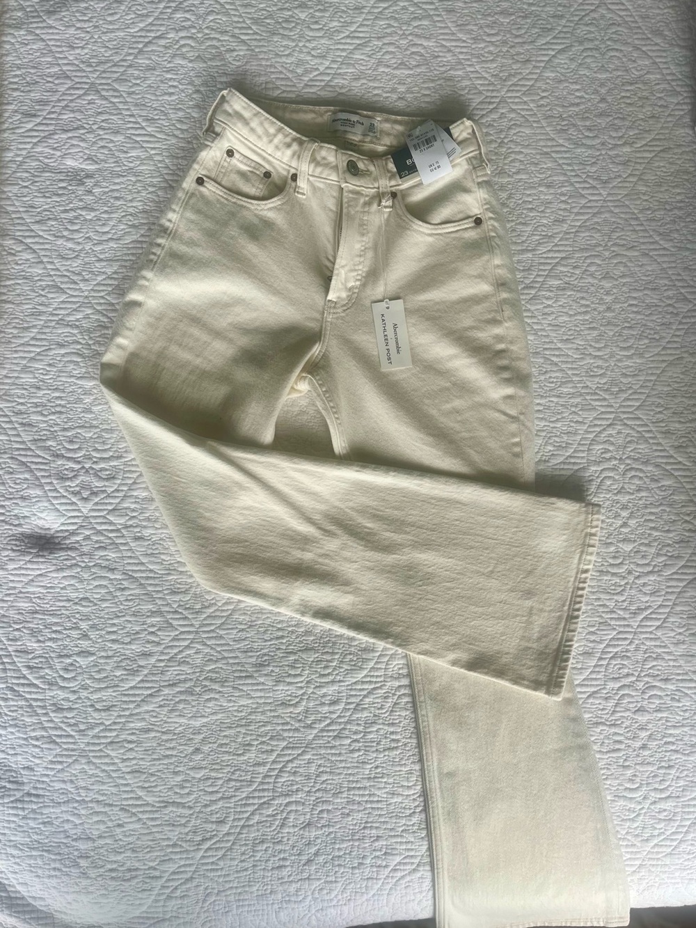 Abercrombie & Fitch Curve Love High Rise Bootcut Jean